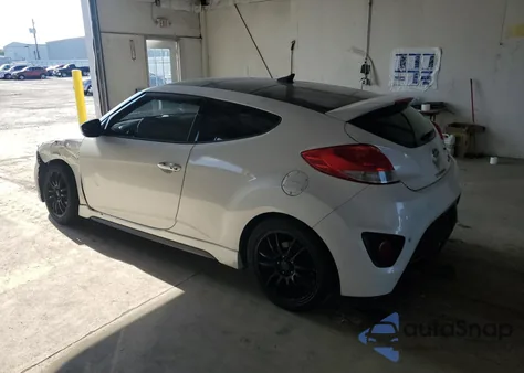 2013 Hyundai Veloster Turbo из США, поврежденный, VIN KMHTC6AE0DU106928